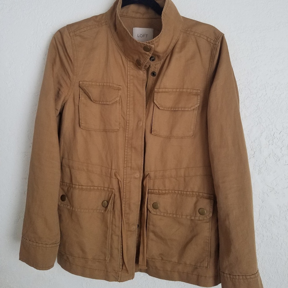 Loft Linen Utility Jacket